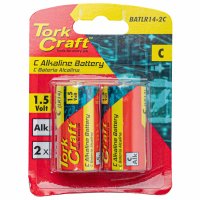 (image for) Battery C 1.5v 2 Pack Carded Alkaline