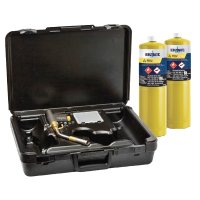 (image for) 379726 Bernzomatic Max Heat Torch Kit With 2 Pro Max Cylinders Bmc