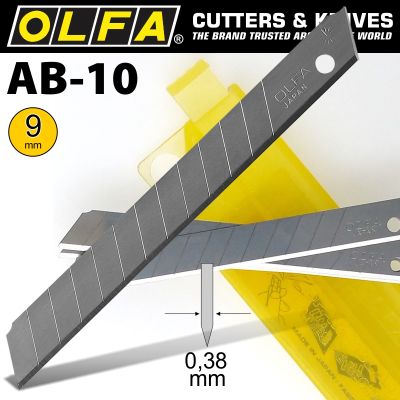 (image for) Olfa Blades Ab-10 10/pack 9mm