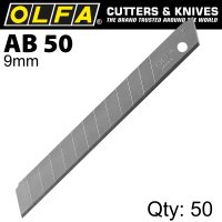 (image for) Olfa Blades Ab-50 50/pack 9mm