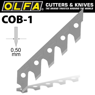 (image for) Olfa Blades Cob-1 3/pack 5mm