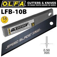 Olfa Speed Blade 18mm In Plastic Case (image for) Olfa Speed Blade 18mm In Plastic Case