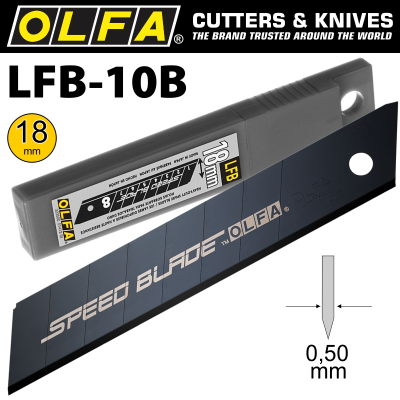 (image for) Olfa Speed Blade 18mm In Plastic Case