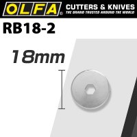 (image for) Olfa Blades Rotary Rb18-2 2/pack 18mm