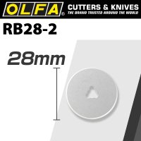 Olfa Blades Rotary Rb28-2 2/pack 28mm (image for) Olfa Blades Rotary Rb28-2 2/pack 28mm