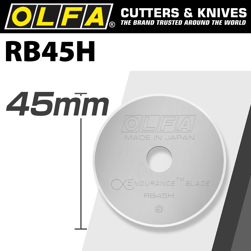 (image for) Olfa Endurance Blade For Rotary Cutter Rb45-1 1/pack 45mm