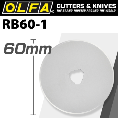 (image for) Olfa Blades Rotary Rb60-1 1/pack 60mm