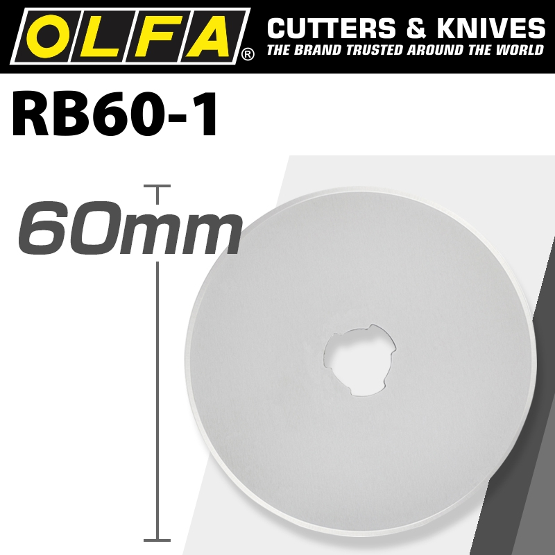 (image for) Olfa Blades Rotary Rb60-1 1/pack 60mm