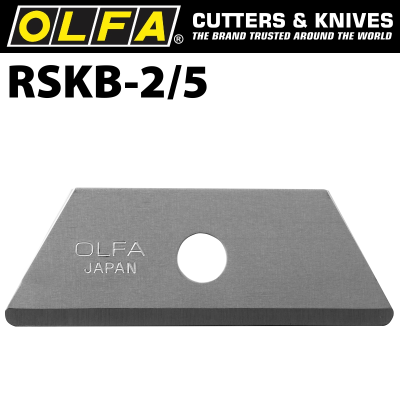 (image for) Olfa Blades For Sk6 Utc1 5/pk 17.5mm Rounded Tip Blade Sk4
