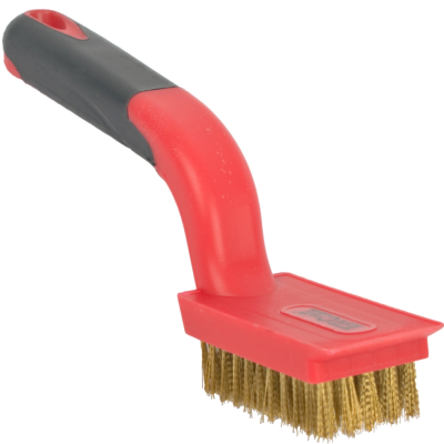 (image for) Soft Grip Wide Brass Stripper Brush 5 X 11 Row Tcw