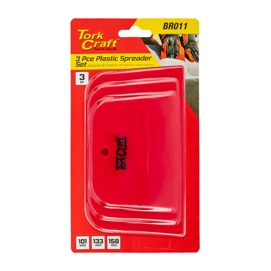 (image for) 3pc Plastic Spreader Set 100,133,158mm