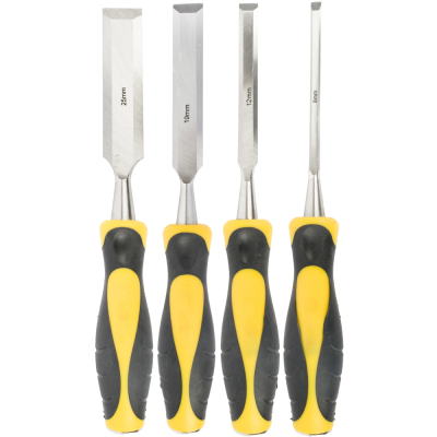 (image for) Chisel Set Wood 4 Piece In Blister