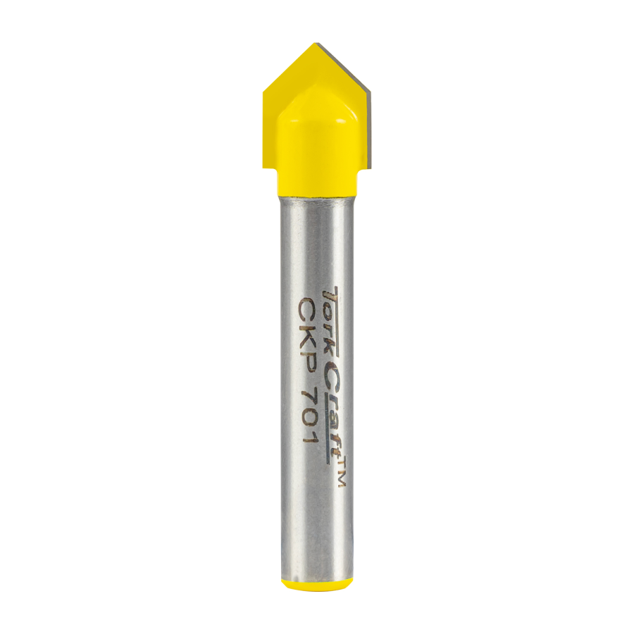 (image for) Router Bit V Groove 90 Degree 3/8'