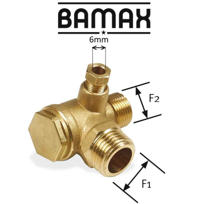 (image for) Non-return Valve 1/2' - M/m