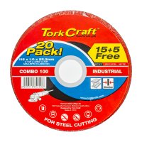 (image for) 15+ 5 Free Cutting Disc Steel 115 X 1.0 X 22.2mm