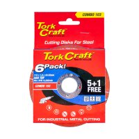 (image for) 5 + 1 Free Cutting Disc Steel 115 X 1.0 X 22.2mm