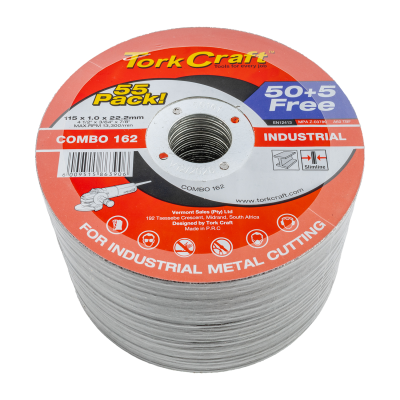 (image for) 50 + 5 Free Cutting Disc Metal 115 X 1.0 X 22.2 Mm
