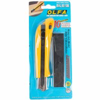 Olfa Heavy Duty Cutter With 10 Excel Black Blades (image for) Olfa Heavy Duty Cutter With 10 Excel Black Blades