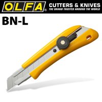 (image for) Olfa Cutter Model Bn-l Screw Lock Snap Off Knife 18mm