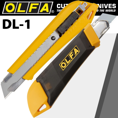 (image for) Olfa Knife Incoporating Snap Off Blade Dispenser Snap Off Type 18mm