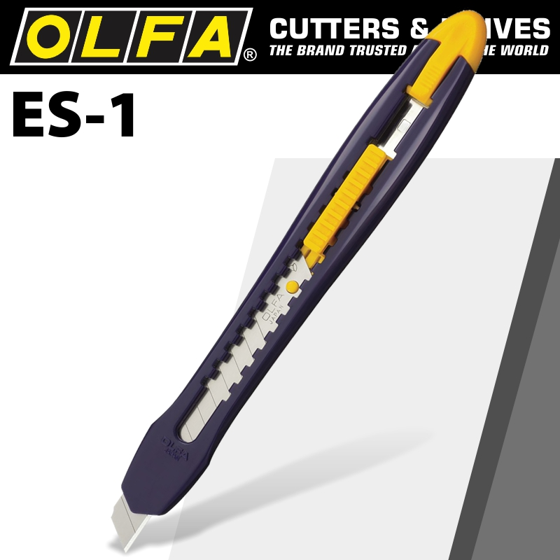 (image for) Olfa Cutter - Recycled Green 9mm Snap Off Knife Cutter