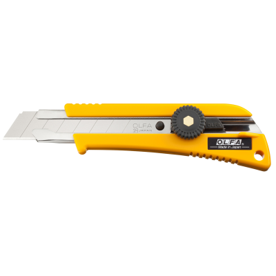 (image for) Olfa Heavy Duty Cutter Snap Off Knife 18mm With Anti-slip Rubber