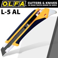 (image for) Olfa Cutter 18mm With Auto Lock Heavy Duty Snap Off Knife Cutter