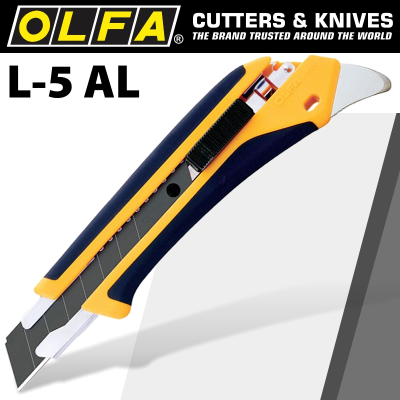 (image for) Olfa Cutter 18mm With Auto Lock Heavy Duty Snap Off Knife Cutter
