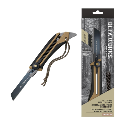 (image for) Olfa Outdoor Utiliyu Knife Sand Colour