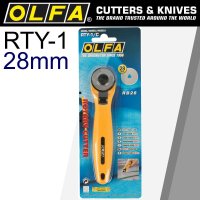 Olfa Cutter Model Rty-c1 Rotary 28mm (image for) Olfa Cutter Model Rty-c1 Rotary 28mm