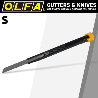 (image for) Olfa Model 's' Compact Cutter Snap Off Knife All Steel Body
