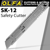 Olfa Stainless Steel Safety Knife (image for) Olfa Stainless Steel Safety Knife