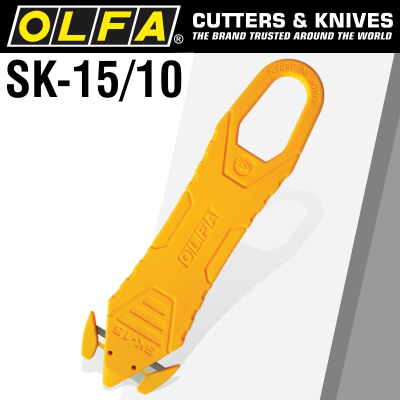 (image for) Olfa Disposable Safety Knife With Concealed Blade X10pack
