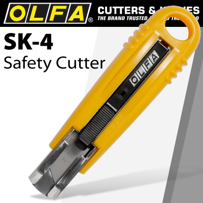 (image for) Olfa Carton Knife Sk4 Safety& Free Skb-2 And 1 Rskb-2 Blades