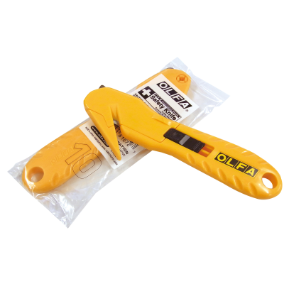 (image for) Olfa Stretch Shrink Wrap Cutter With 1 Free Skb10 Blade Bulk