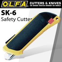 (image for) Olfa Safety Knife Auto Retract 17.5mm Auto-gaurd System