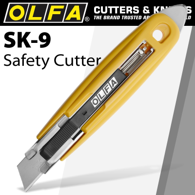 (image for) Olfa Safety Knife With Tape Slitter Box Opener Cutter