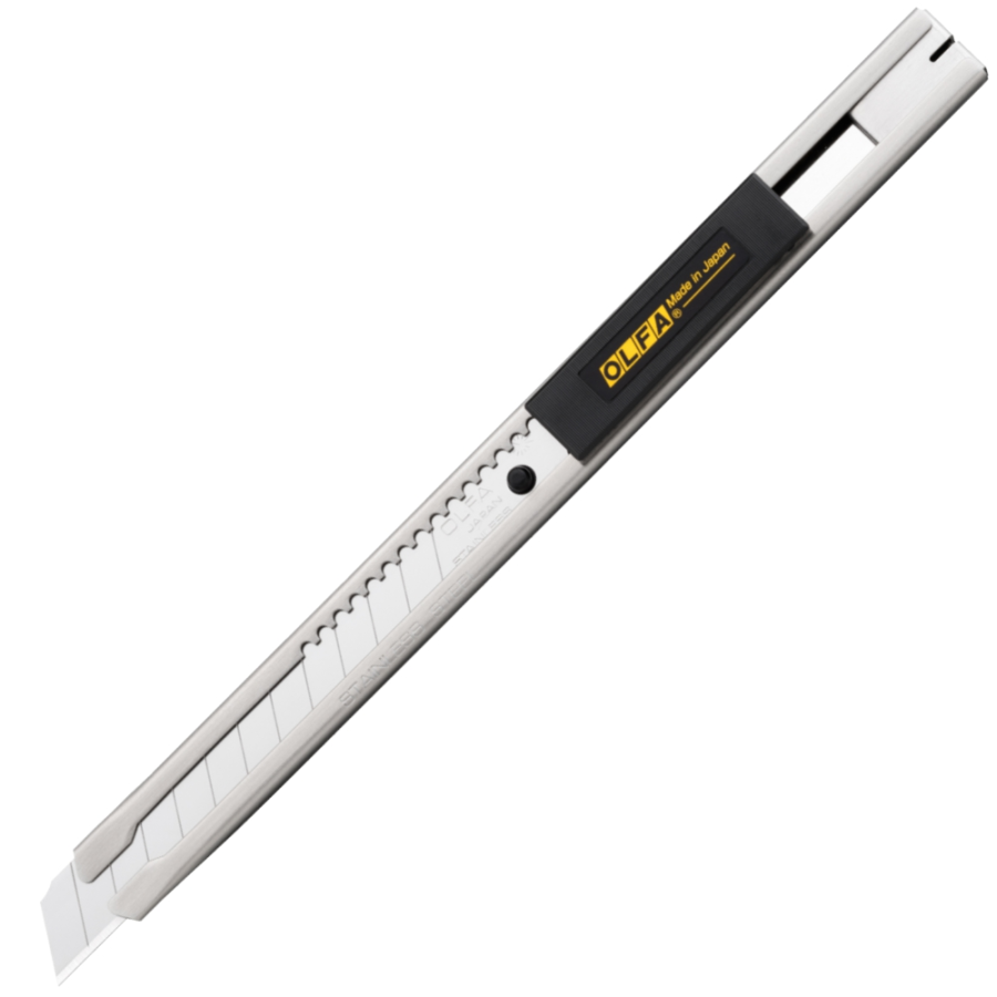 (image for) Olfa Model Svr-2 Stainless Steel Cutter With Auto Lock