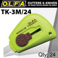 Olfa Magnetic Touch Knife 24 Per Pack (image for) Olfa Magnetic Touch Knife 24 Per Pack