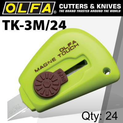 (image for) Olfa Magnetic Touch Knife 24 Per Pack