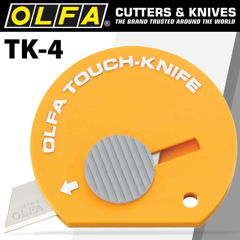 (image for) Olfa Touch Knife 32 Per Pack On Hang Up Display Card