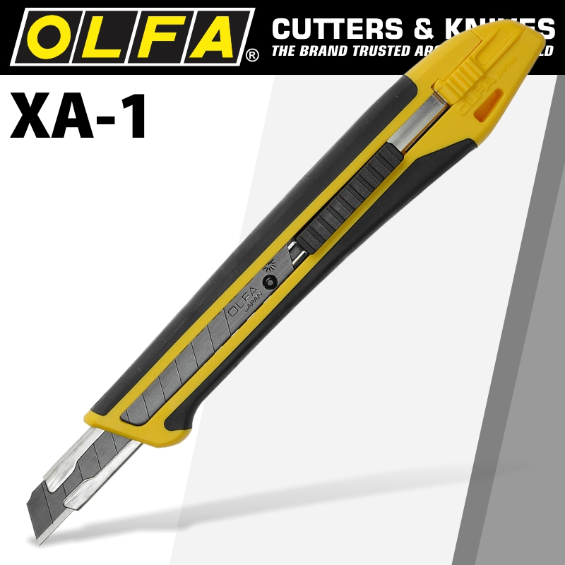 (image for) Olfa Knife Xa1 9mm With Abb Blade X-design Series Snap Off Knife Cutte