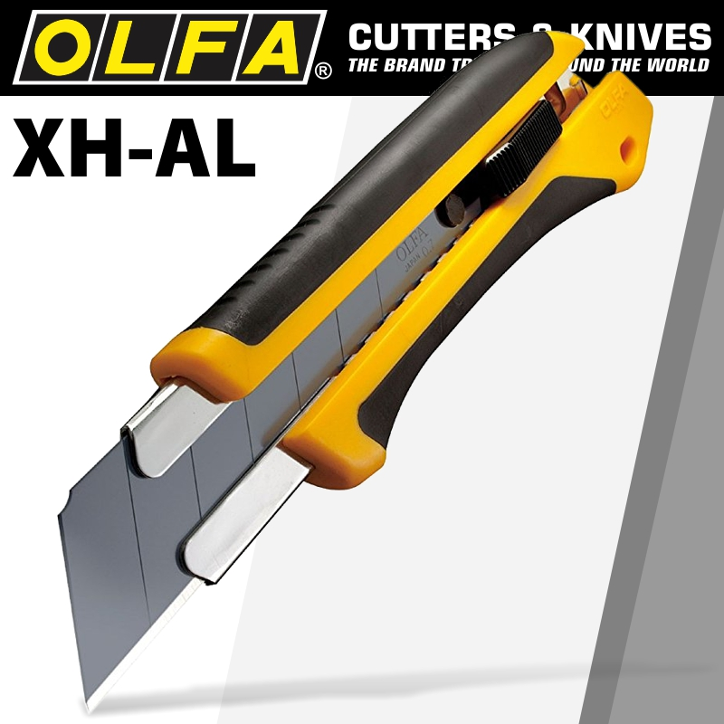 (image for) Olfa Extra Heavy Duty Cutter With Black 25mm Hbb Blade