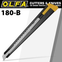 (image for) Olfa Model 180 Black Steel Snap Off Knife Cutter