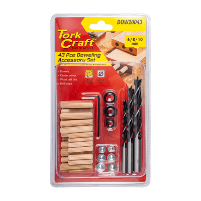 (image for) Dowel Kit 6/8/10mm - 43 Piece