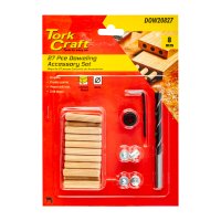 (image for) Doweling Accessory Kit 8mm - 27 Piece (birch Wood)