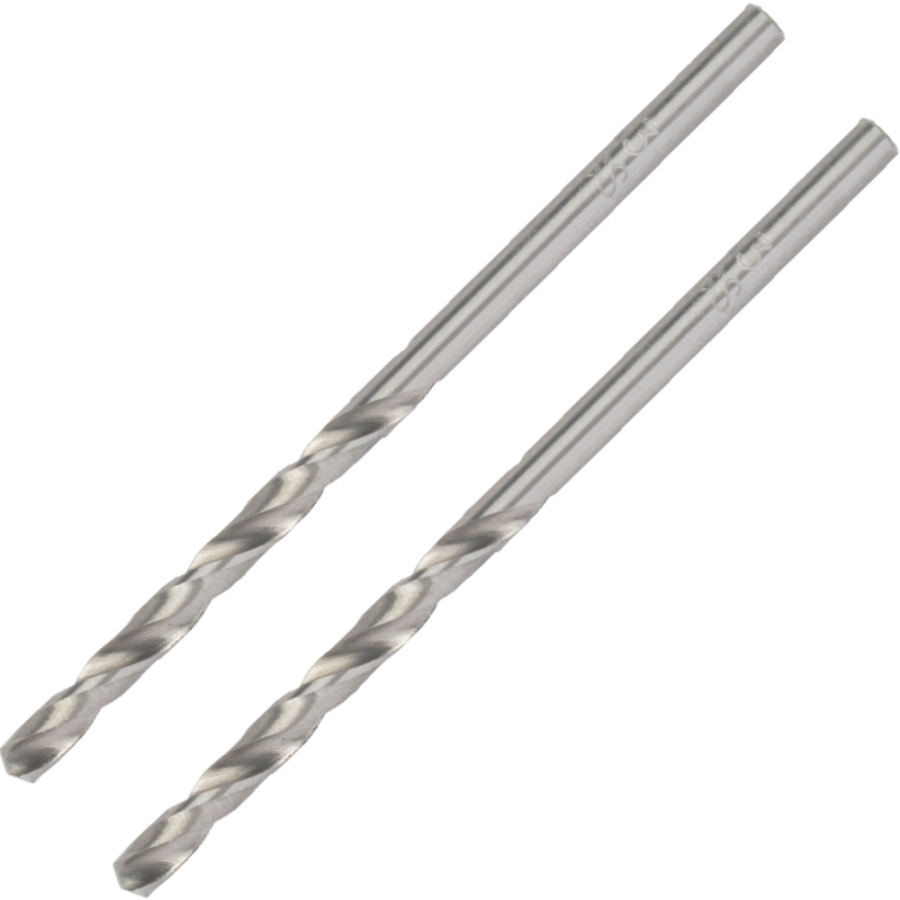 (image for) Drill Hss 3.3mm 135deg 2/card Industrial Bit