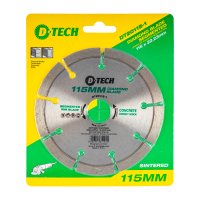 (image for) Diamond Blade Segmented Std. 115x22,23mm Concrete/clay Bricks