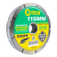 Diamond Blade Segmented 115 X 22.23 Brick & Masonry 10pack (image for) Diamond Blade Segmented 115 X 22.23 Brick & Masonry 10pack