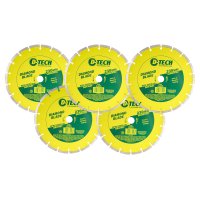 Diamond Blade Segmented Std. 230 X 22.23mm Bulk 5pc (image for) Diamond Blade Segmented Std. 230 X 22.23mm Bulk 5pc